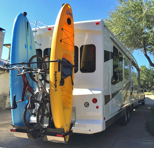 bike and kayak rack